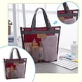 thumbnail image 2 of Outdoor Mesh Travel Organizer Bag for Beach Swimming Gear and Housekeeping Storage, 2 of 2
