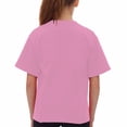 thumbnail image 5 of Ketyyh-chn99 T-Shirt pour Filles T-Shirt à Manches Courtes pour Filles T-Shirt à Manches Courtes pour Filles T-Shirt d'Été à Col Rond Coupe Décontractée T-Shirts Basiques pour 8-9 Ans, Rose, 5 of 5