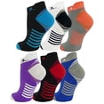 thumbnail image 1 of 6 Pair Graduated Compression Socks for Men and Women (Ankle Compression Socks, One Size Fits Most), 1 of 5