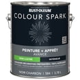 thumbnail image 4 of Rust-Oleum Colour Spark™ Paint + Primer, Interior Semi-Gloss, Charcoal Black 3.78 L, 4 of 4