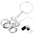 thumbnail image 1 of Becaristey Zinc Alloy Keychain For Bicycle Racers Creative And Fashionable Cycling Metal Keyring Sturdy Sports bike, 1 of 6