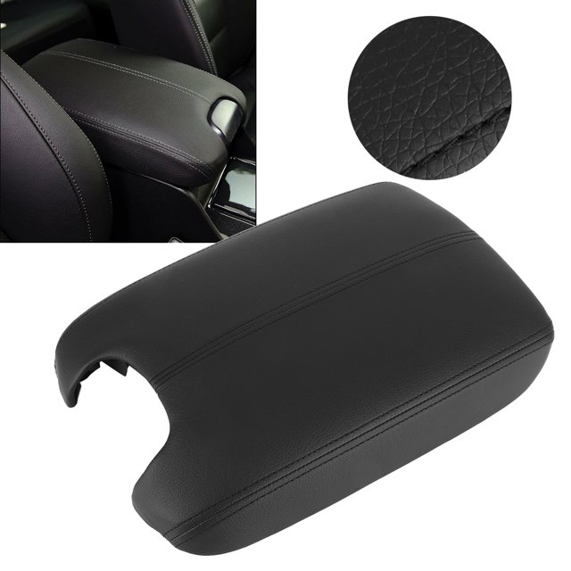 Armrest Cover, Waterproof Antiscratch Artificial Leather Center Console Lid Replacement for 2008-2012 for Car Black,Gray,Beige