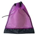 thumbnail image 2 of Sac en Maille Durable de 15,5 X 12,5 Po avec Cordon, Pochette de Rangement pour Plongée en Apnée, Plongée, Équipement, Palmes, Lunettes, Accessoires de Natation, 2 of 8