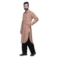 thumbnail image 3 of Atasi Printed Rayon Pathani Kurta With Solid Salwar For Mens Party Wear, 3 of 5