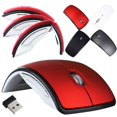thumbnail image 4 of Baohd Souris Pliante Sans Fil de Remplacement Souris Portables Externe Portable Maison Électronique Sans Fil Accessoire pour Ordinateur Portable de Bureau Rouge, 4 of 9