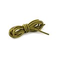 thumbnail image 2 of INSPIRE CHIC Unisex Round Rope Dual Colored Striped 1/5 Thick Boot Shoelace 90cm / 35.43" Gold Yellow Coffee, 2 of 4