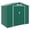 Green, variant on 7' x 4' Garden Storage Shed w/ Foundation Kit and Double Doors Brown