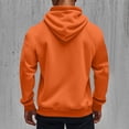 thumbnail image 4 of Men's Solid Color Cargo Hooded Jacket with Multiple Pockets, Raglan Long Sleeve, Breathable Nylon Spandex for Sports Training and Casual Outdoor Wear, 4 of 5