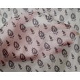 thumbnail image 4 of oneOone Silk Tabby Fabric Leaves & Floral Block Print Sewing Fabric BTY 42 Inch Wide, 4 of 4