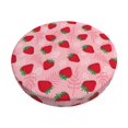 thumbnail image 1 of Easygdp Strawberry Print Easy To Install Bar Stool Covers&Stool Covers Round&Elastic Stool Cover, Barstool Covers,Washable&Bottom With Elastic Edge-12 inch, 1 of 7