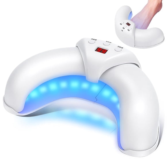 Nail Fungus Laser Treatment Device for Multiple Toenail, Home Use 905nm Infrared Light + 470nm Blue Light Toe Nail Fungus Treatment Device