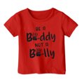 thumbnail image 4 of MEZZALL T-Shirt Imprimé Respirant Décontracté de Mode pour Filles, T-Shirts Graphiques, Hauts, Rouge, 1-2 Ans, 4 of 4