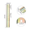 thumbnail image 2 of Unique Bargains DIN Rail Slotted Iron Mounting Guide 10 Inch x 1.4 Inch x 0.3 Inch Iridescent 4 Pcs, 2 of 4