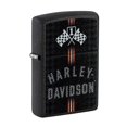 thumbnail image 1 of Zippo 48558 Briquet de Poche Coupe-Vent au Design Harley Davidson Flags, 1 of 4