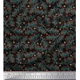 thumbnail image 1 of Soimoi Red Cotton Poplin Fabric Triangle Art Geometric Print Sewing Fabric Yard 42 Inch Wide, 1 of 5
