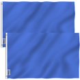 thumbnail image 1 of Anley Fly Breeze Drapeau Bleu Uni 3 X 5 Pieds - Drapeaux Bleus Unis en Polyester (Lot de 2), 1 of 6
