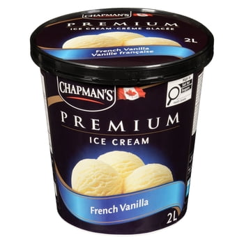 Chapman's Premium French Vanilla Ice Cream in a Tub, 2L