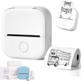 thumbnail image 1 of POINTERTECK Print Pod  Print Pods Mini Printer  Pocket Mini Printer  Mini Pocket Sticker Printer Inkless Sticker Printer for DIY Scrapbook  Fast Printing Portable Mini Thermal Printer (Fu, 1 of 8