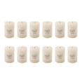 thumbnail image 4 of Chandelle Pilier Parfumée 2 Pouces X 3 Pouces Sweet Vanilla Bliss - Ensemble de 12, 4 of 4