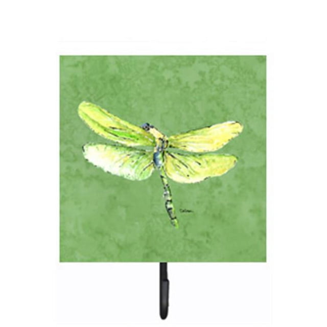 Carolines Treasures 8864SH4 Dragonfly on Avacado Leash Or Key Holder