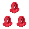 thumbnail image 4 of jesticaly Silicone Smartwatch Charging Stand Charger Holder Portable Support Base Home Bedroom Replacement for Watch Red 3Set, 4 of 6