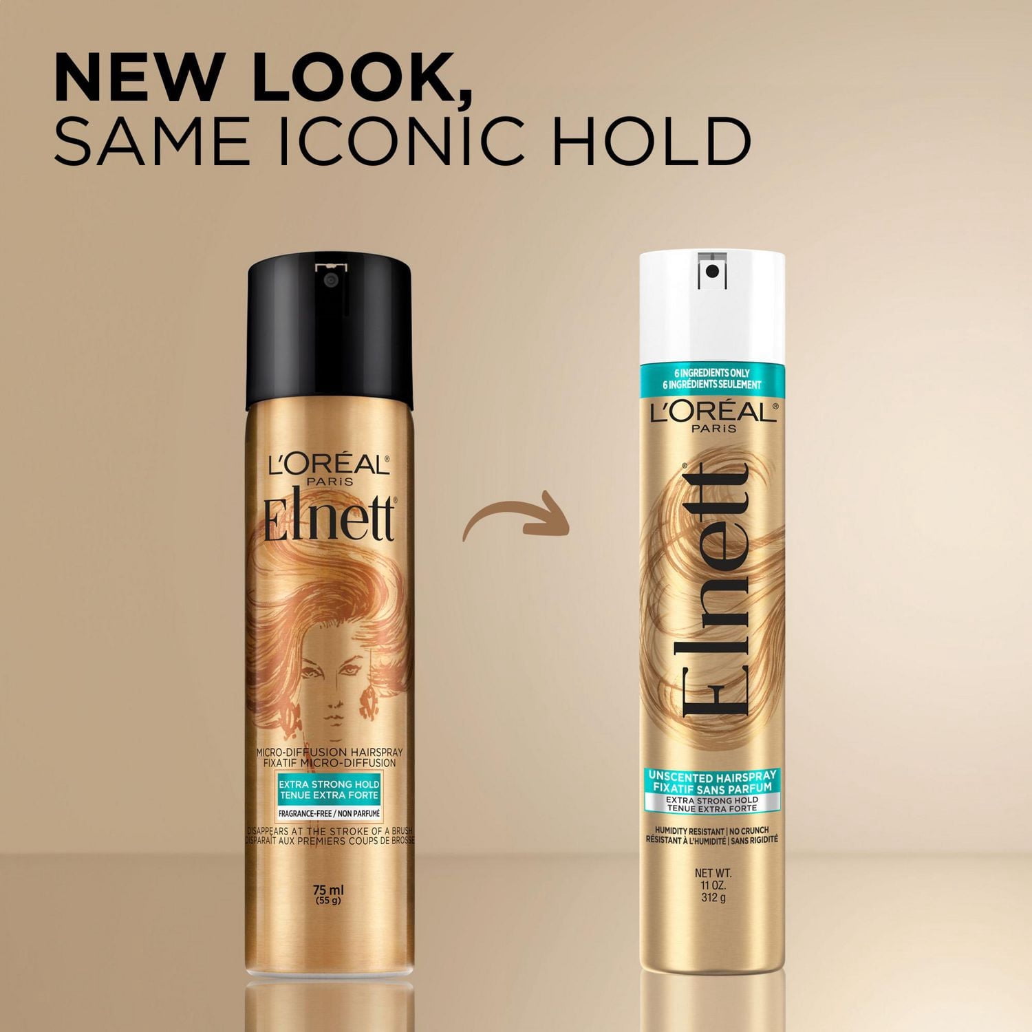 Elnett Satin Fixatif sans parfum