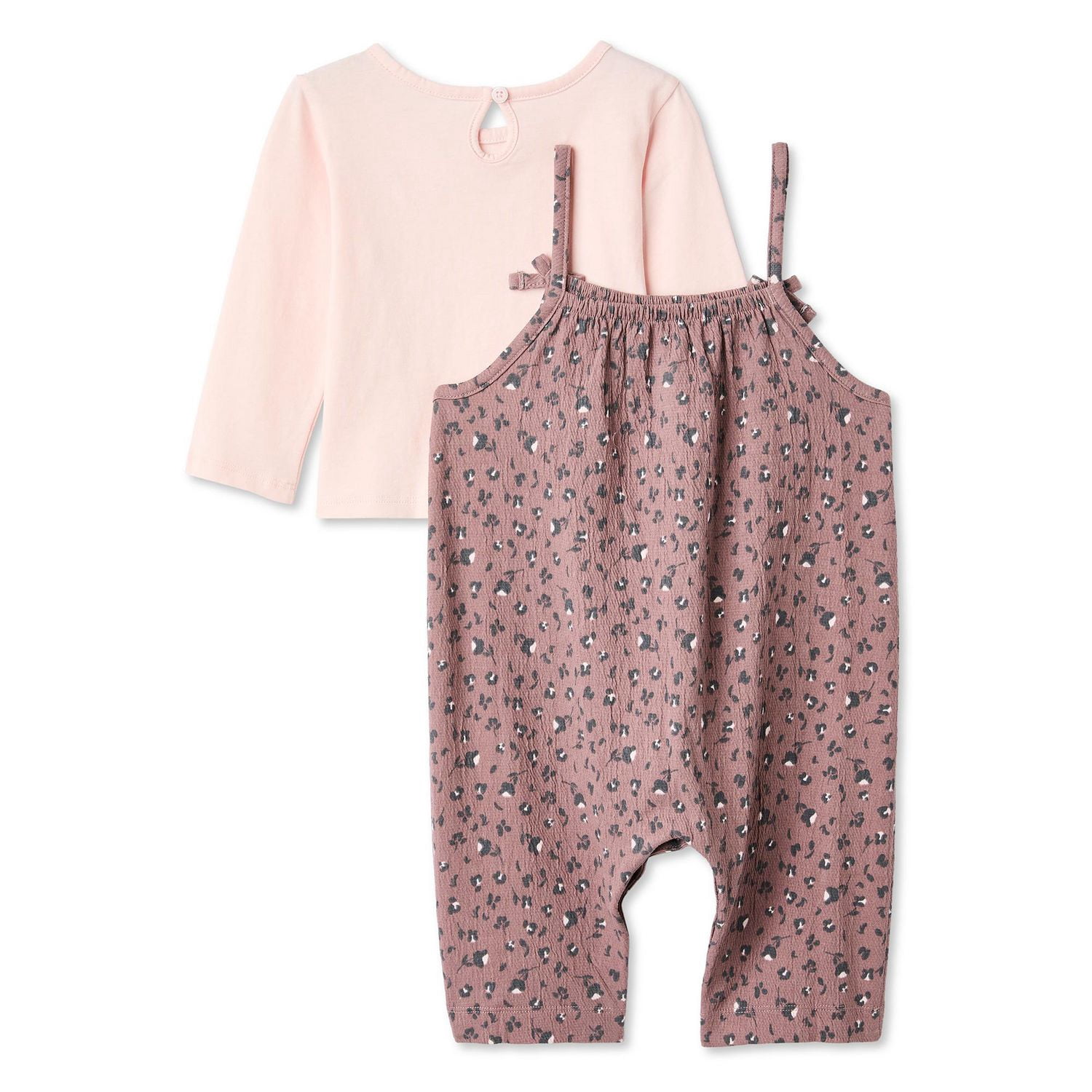 Ensemble 2 pièces avec barboteuse George pour bébés filles
