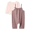 thumbnail image 2 of George Baby Girls' Two Piece Romper Set, 2 of 2