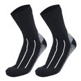 thumbnail image 1 of Mightlink 1 Pair Waterproof Socks Elastic Breathable Mid-Tube Soft Socks Foot Protection Windproof Winter Hiking Wading Riding Skiing Socks for Outdoor Sports, 1 of 7