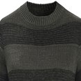 thumbnail image 4 of CEHVOM Automne et Hiver Nouveau Col Rond Tendance Personnalité Pull Rayé pour Hommes, 4 of 4