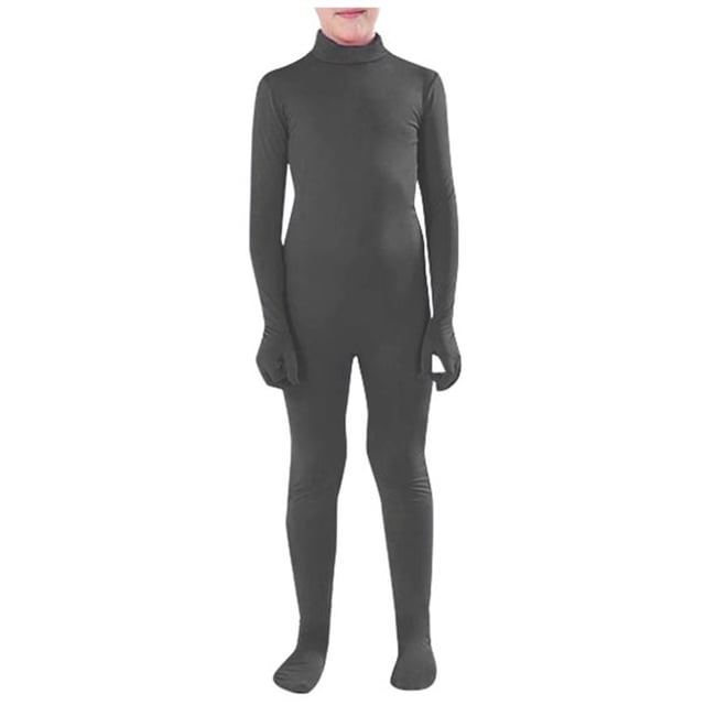 FAOWME Manteau Invisible et Ensemble pour Enfants pour Événements Gris Foncé m