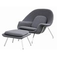 thumbnail image 1 of Heavenly Collection Grey Lounge Chair, 1 of 1