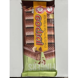 Choc Bar Pezek Zman Fingers Wafer Hazelnut Filled