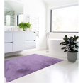 thumbnail image 2 of Linon Maven Tapis d'Accent en Polyester Faux Lapin 3'x5' Violet, 2 of 8