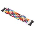 thumbnail image 3 of Watch Strap For  Watch 4 Nylon Braided Watch Strap Adjustable Nylon Watch Strap Watch Strap Elastic Nylon Braided Adjustable Wrist Strap Bracelet Watchband For  Watch 4, 3 of 8