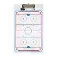 thumbnail image 2 of Lipstore Ice Hockey Coaching Board Double Sided Hockey Clipboard Referee Tactic Board, 2 of 8