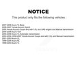 thumbnail image 2 of CMX Front Rear Ceramic Brake Pads Kit for Car Honda Accord Acura TL TSX CL RL KCX-100101, 2 of 9