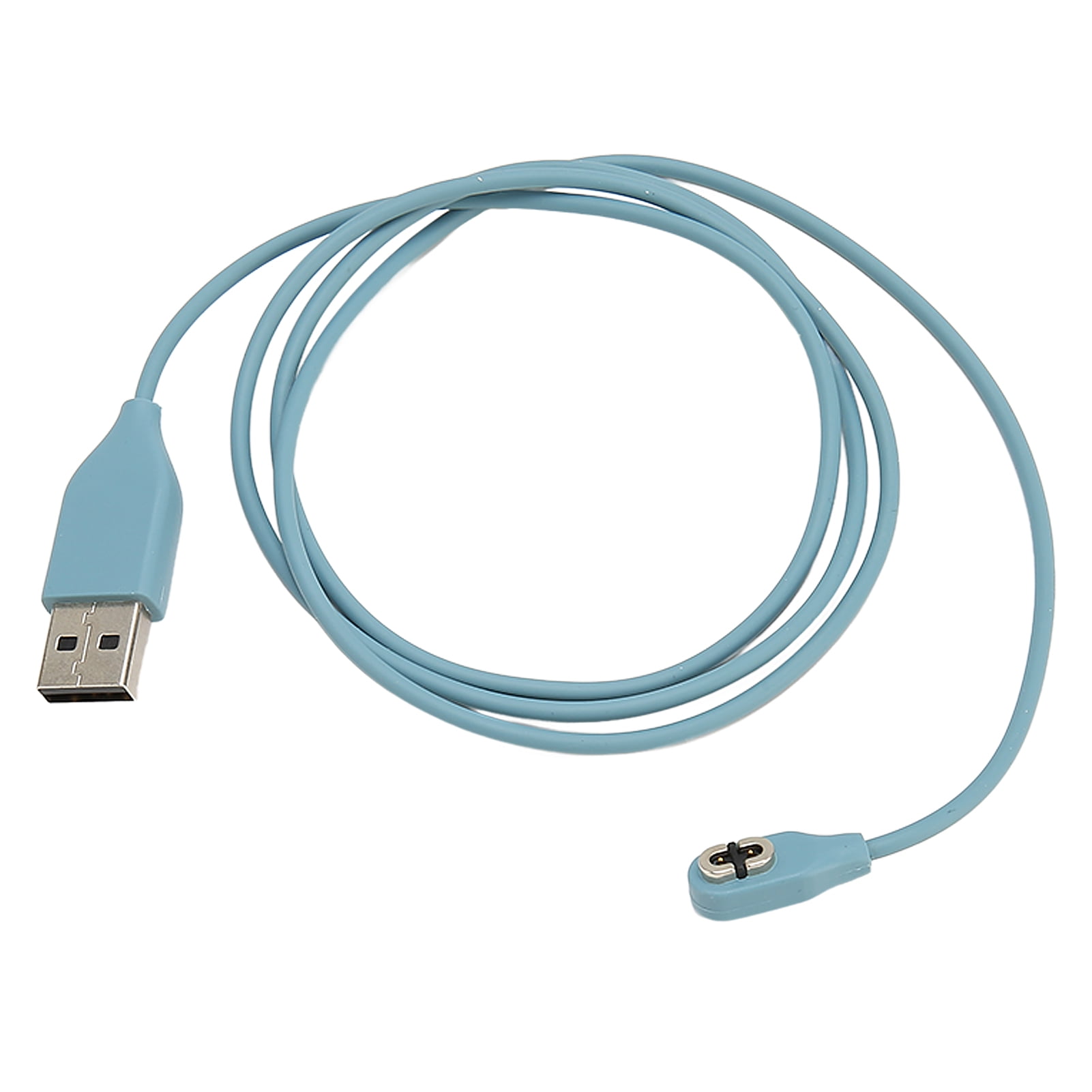 Earphone Charging Cable,  Headset Charging Cable Anti Interference Fast Charging Overvoltage Protection  For Replacement Black,Blue