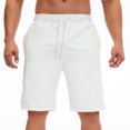 thumbnail image 1 of cllios Mens Sweat Shorts with Pockets Running Shorts Lounge Gym Jogger Athletic Drawstring Elastic Waist Shorts, 1 of 8