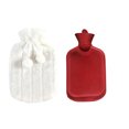 thumbnail image 4 of Hot Water Bottle with Cover 2L Hot Water Bottle Artificial Plush Cloth Hot Water Bottle Thermotherapy Cold Protection Detachable Hand Warmer Hot Water Bottle Hot and Cold Water Bottle, 4 of 4