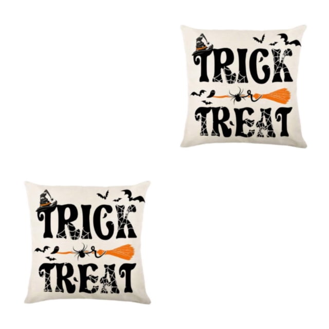 QualitChoice Soft And Easy-care Halloween Throw Pillow Covers For Creepier Look JYM328-4 2Set