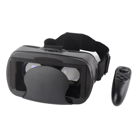 3D VR Virtual Reality Headset, Eye Comfortable 3D VR Glasses with Remote Controller for Mobile Phone