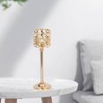 thumbnail image 2 of Langgg European Style Crystal Candle Holder Candlesticks for Dinner Wedding Party L, 2 of 6