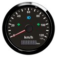 thumbnail image 1 of 85mm GPS Speedometer 125/200KM/H with GPS Antenna for Motorcycle Racing Car Waterproof IP67 Overspeed Warning 12V 24V, 1 of 7