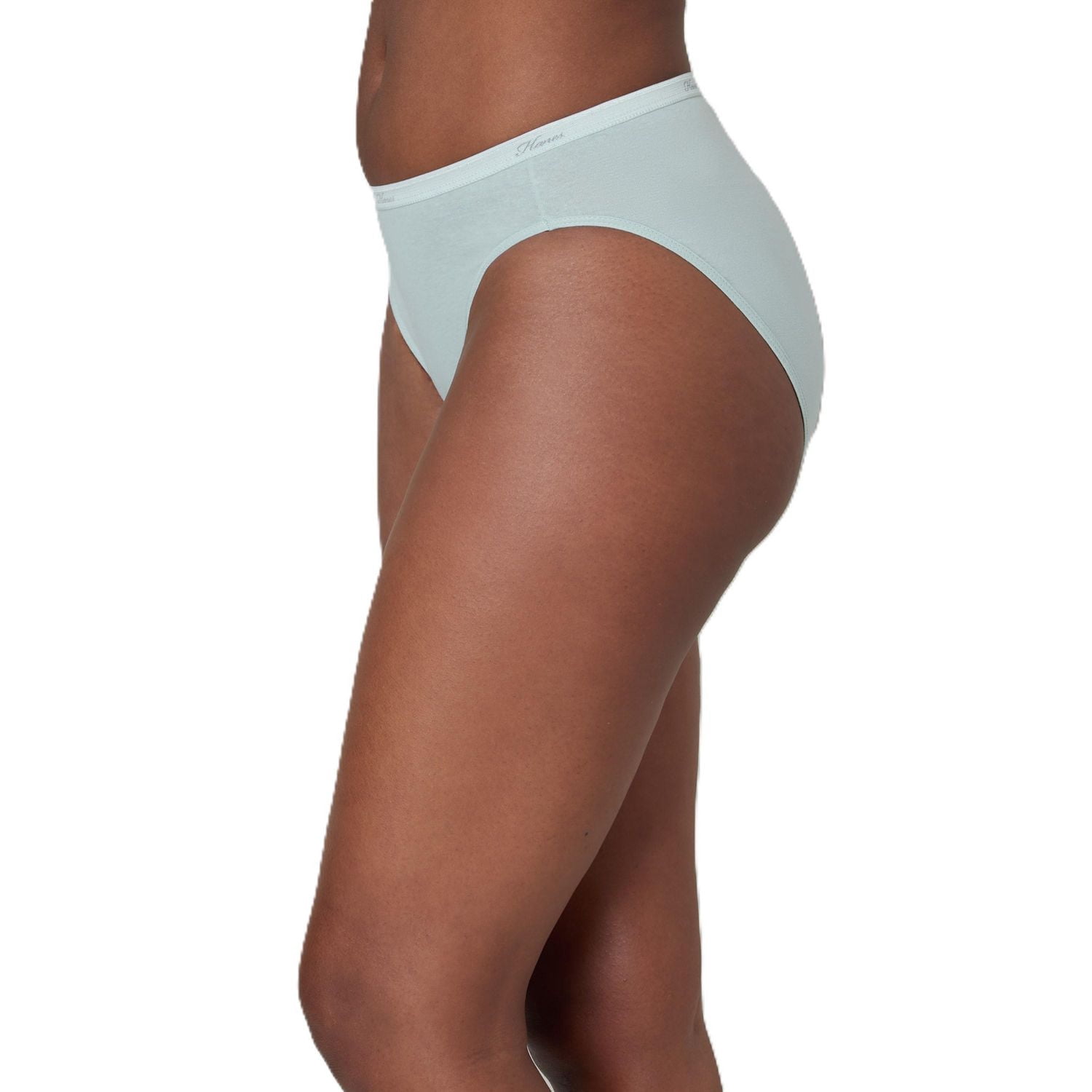 Hanes Women's Hi-Cut Cotton Brief - Pack of 6