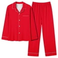 thumbnail image 1 of 2025 Short de Pyjama Décontracté à Col en V pour Femmes avec Poche Couleur Unie Long Short de Pyjama en Dentelle pour Femmes Pyjama, 1 of 3