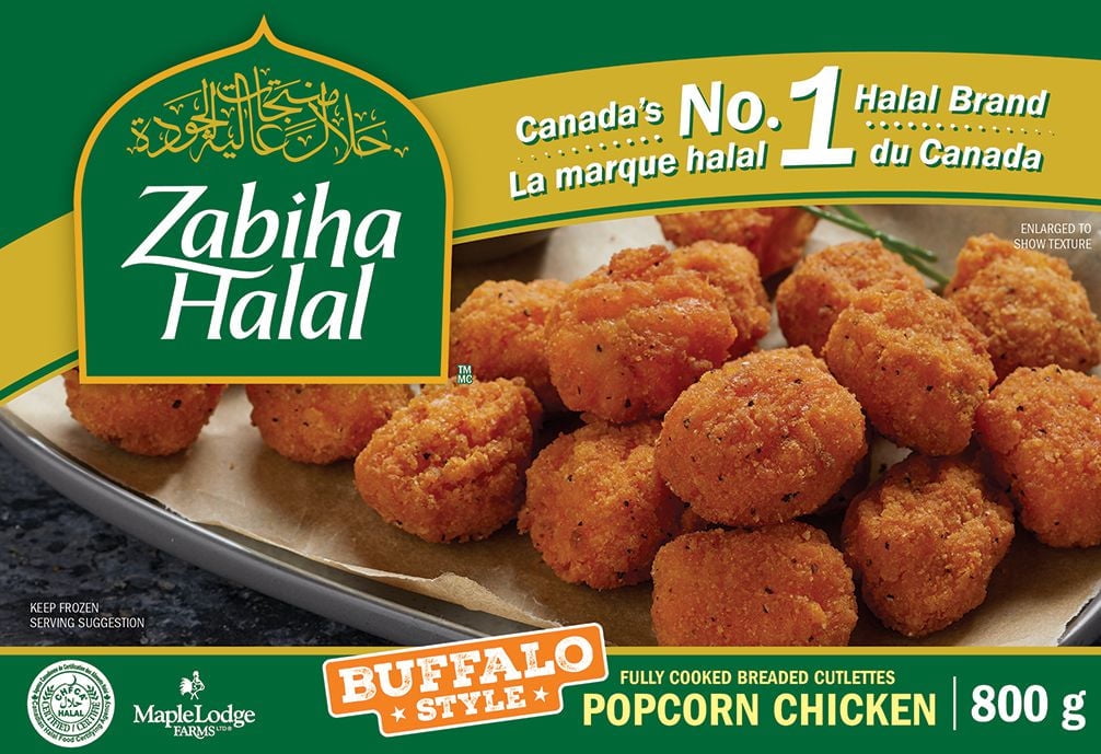 POULET POPCORN CRU 800g