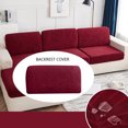 thumbnail image 3 of WUHUAKES Solid Color Sofa Cover Three-dimensional Lazy Sofa Back Cover, 3 of 3