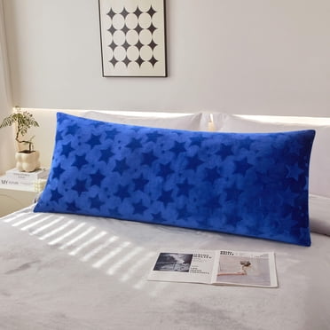 MSK Starlight Embossed Butterfly Plush Body Pillow, 19" x 48"