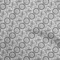 thumbnail image 1 of oneOone Silk Tabby Light Gray Fabric Asian Block Sewing Material Print Fabric By The Yard 42 Inch Wide, 1 of 4